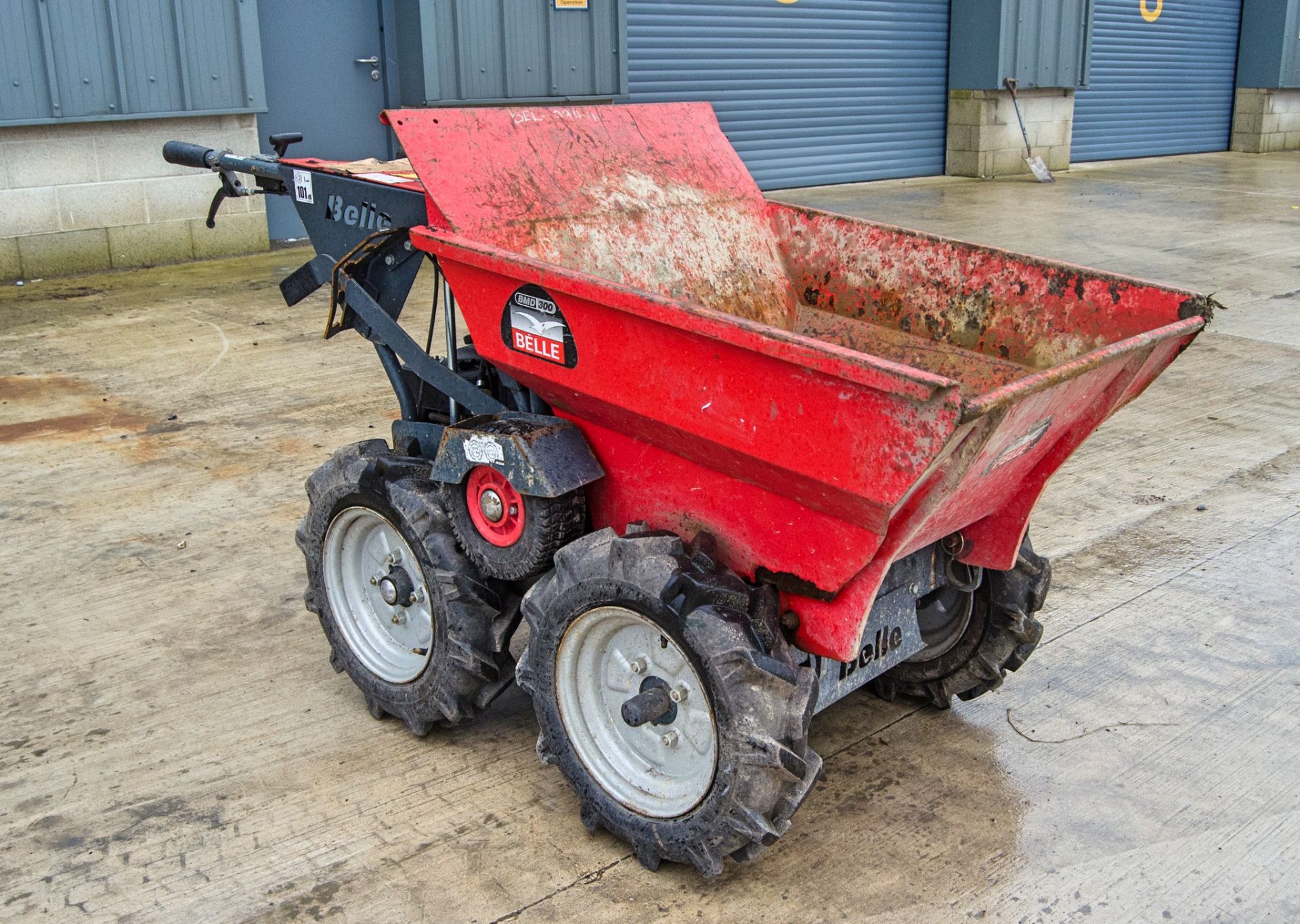 Belle BMD 300 petrol driven walk behind dumper Year: 2015 S/N: BMD25147162 BEL0944 - Image 2 of 12