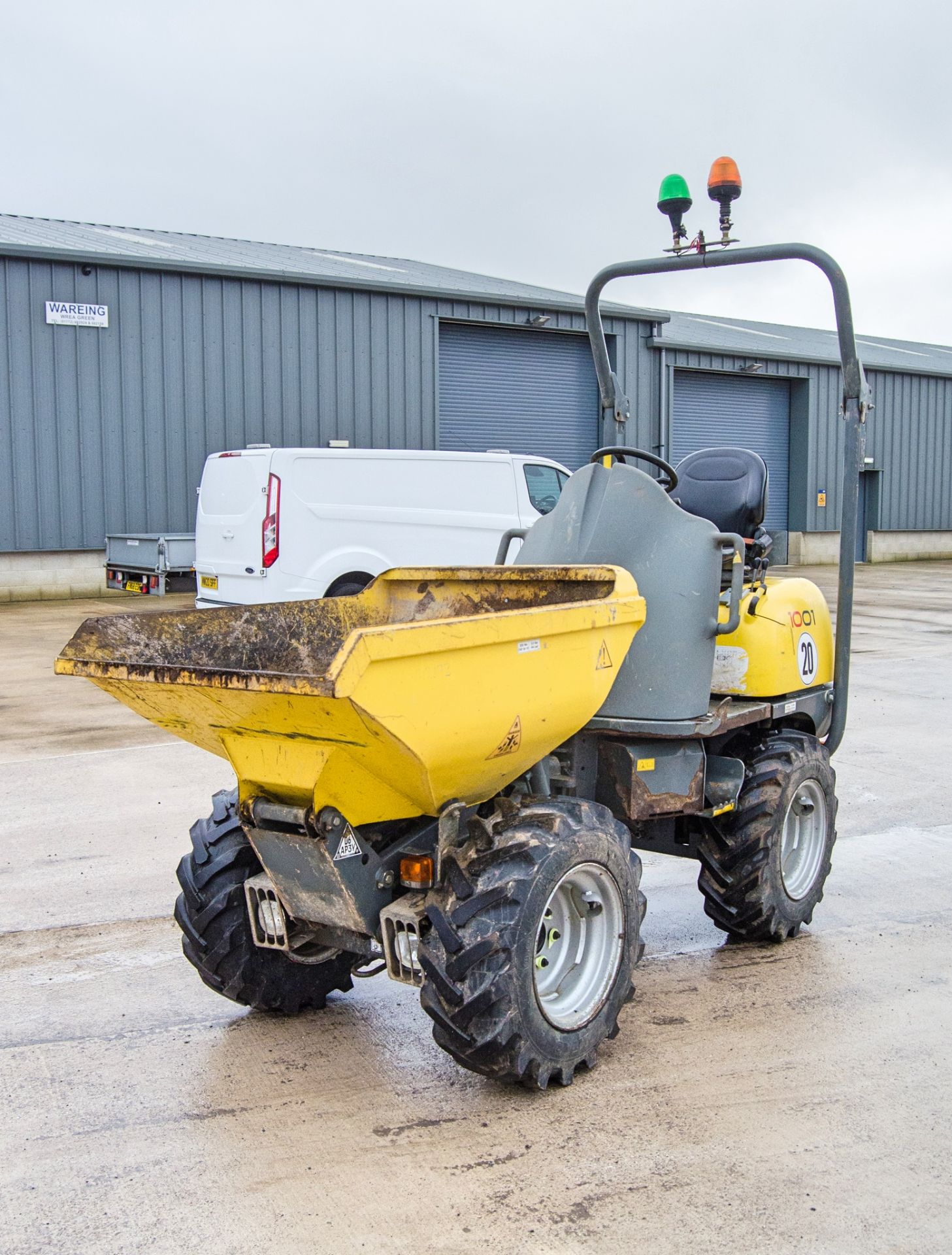 Wacker Neuson 1001 1 tonne hi-tip dumper Year: 2016 S/N: VPAL00697 Recorded Hours: 1272 A742193