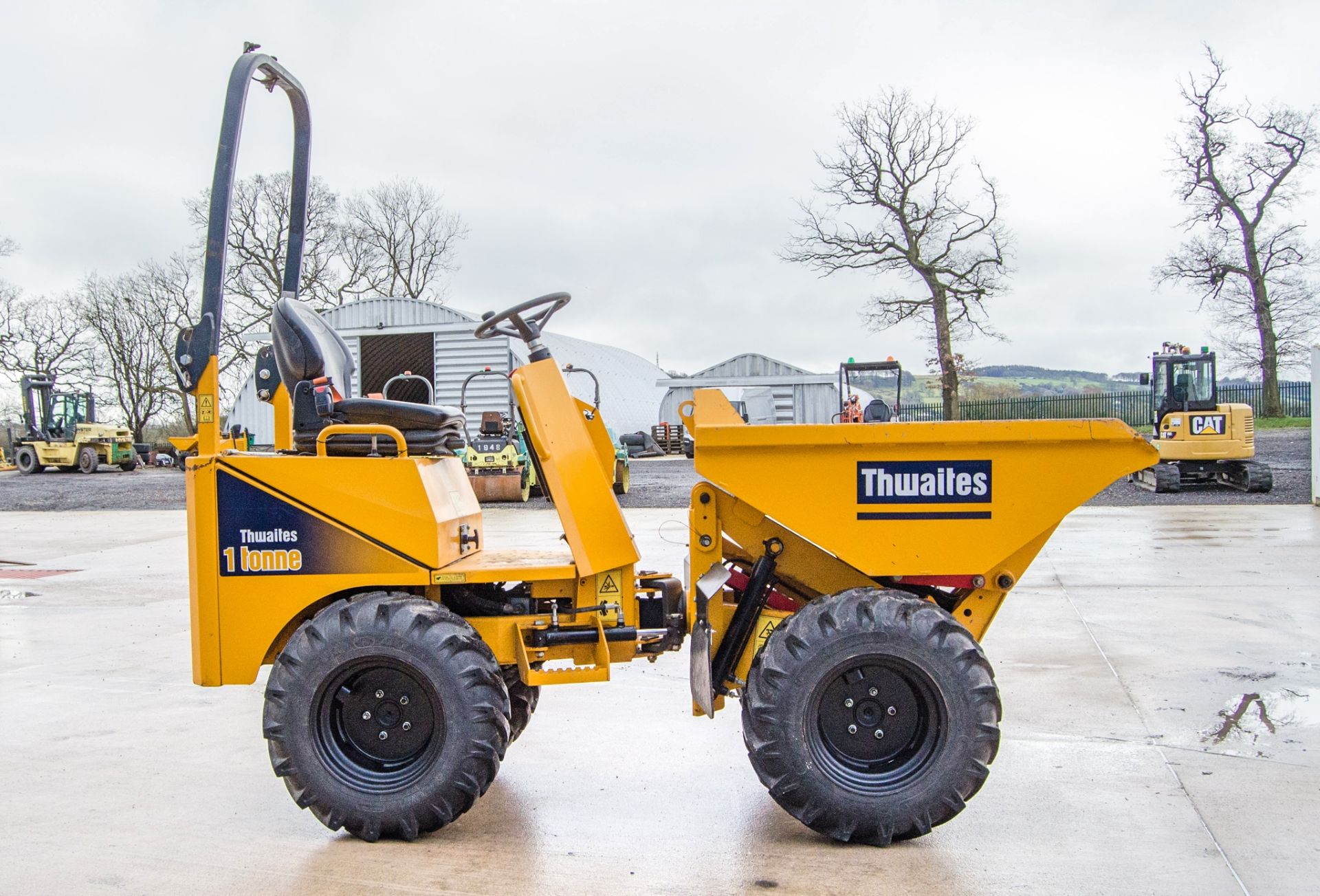 Thwaites 1 tonne hi-tip dumper Year: 2021 S/N: 118F4240 Recorded Hours: 239 - Image 8 of 22