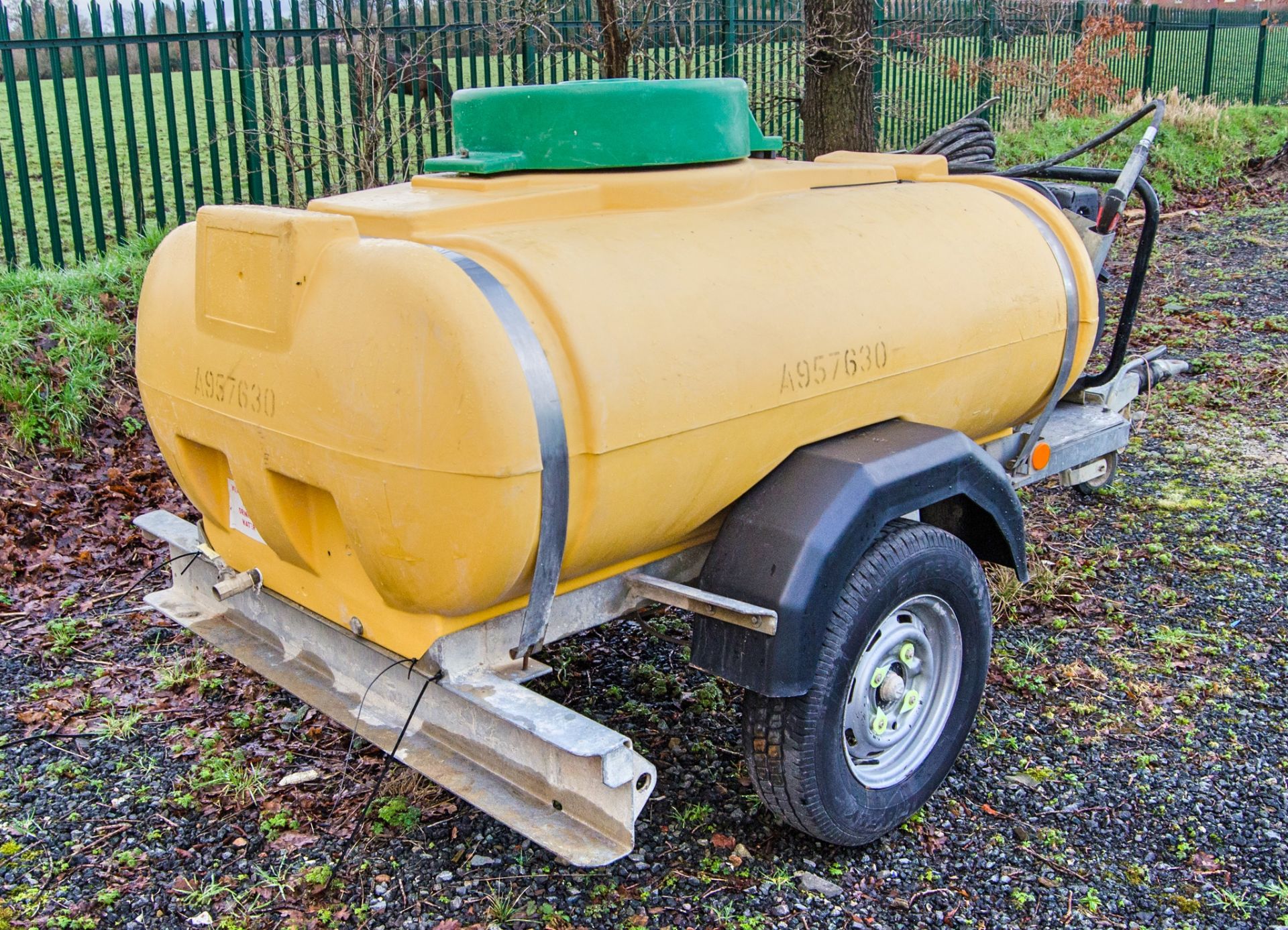 Trailer Engineering diesel driven fast tow pressure washer bowser c/w hose and lance A957630 - Image 3 of 7