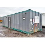 32ft x 10ft steel toilet site unit Comprising of: Gents toilet(4 - cubicles, 4 - urinals & 3 -