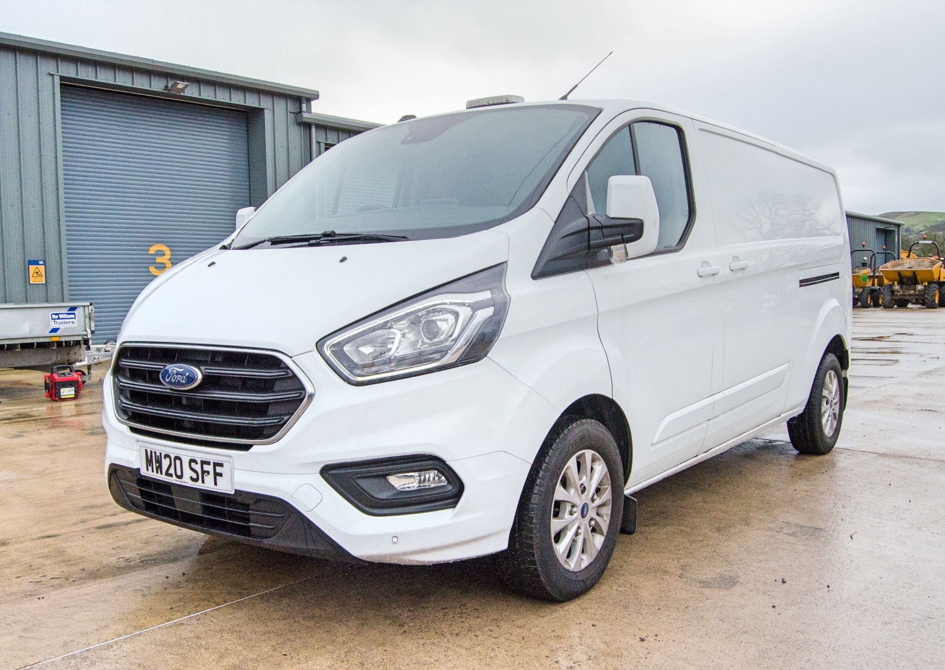 Ford Transit Custom 300 Limited Blue 6 speed manual panel van Registration Number: MW20 SFF Date