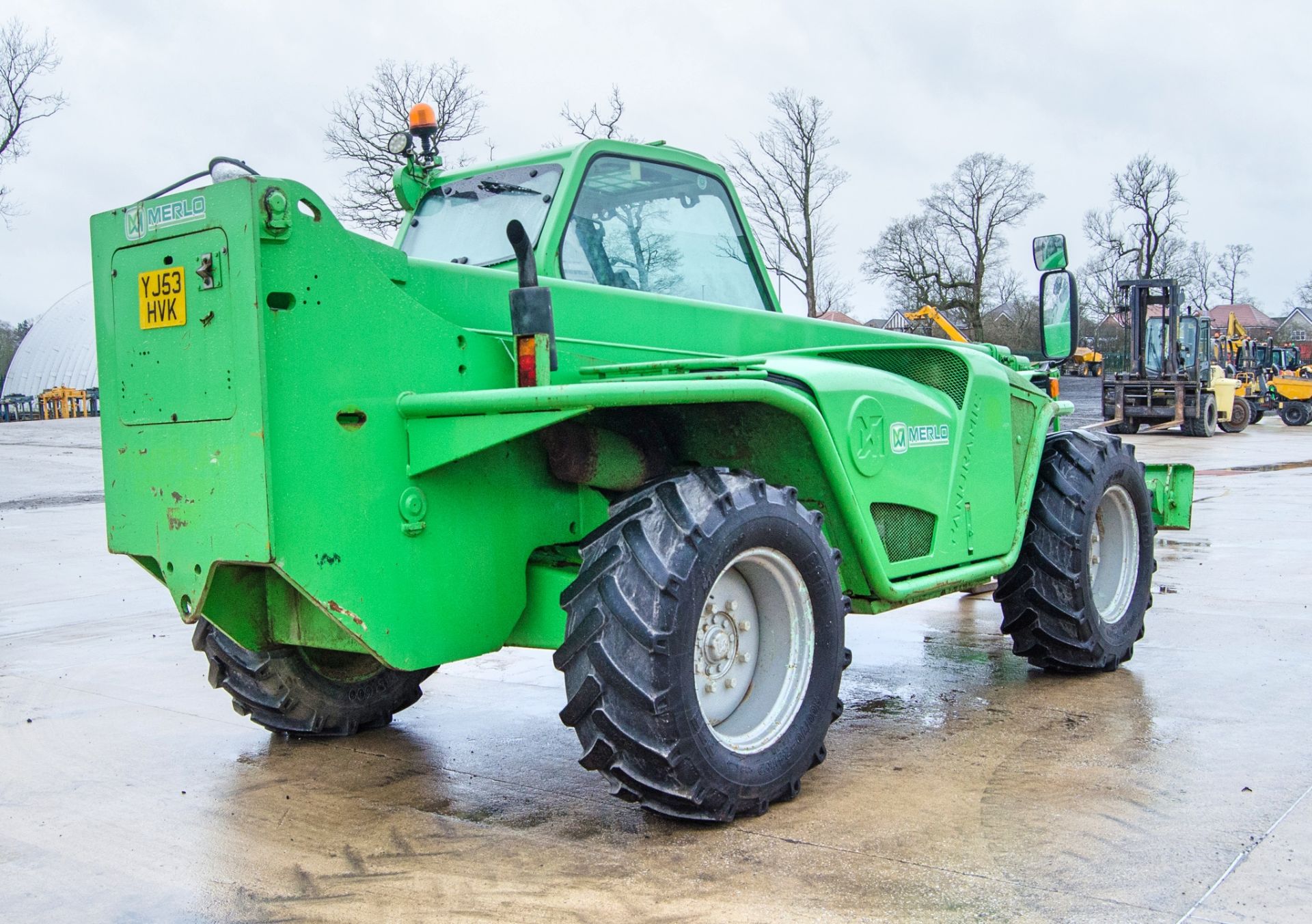 Merlo P40 14K 14 metre telescopic handler Year: 2003 S/N: B1345763 Recorded Hours: 8997 c/w sway - Image 3 of 23