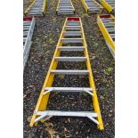 Lyte 10 tread fibreglass framed step ladder 14105665