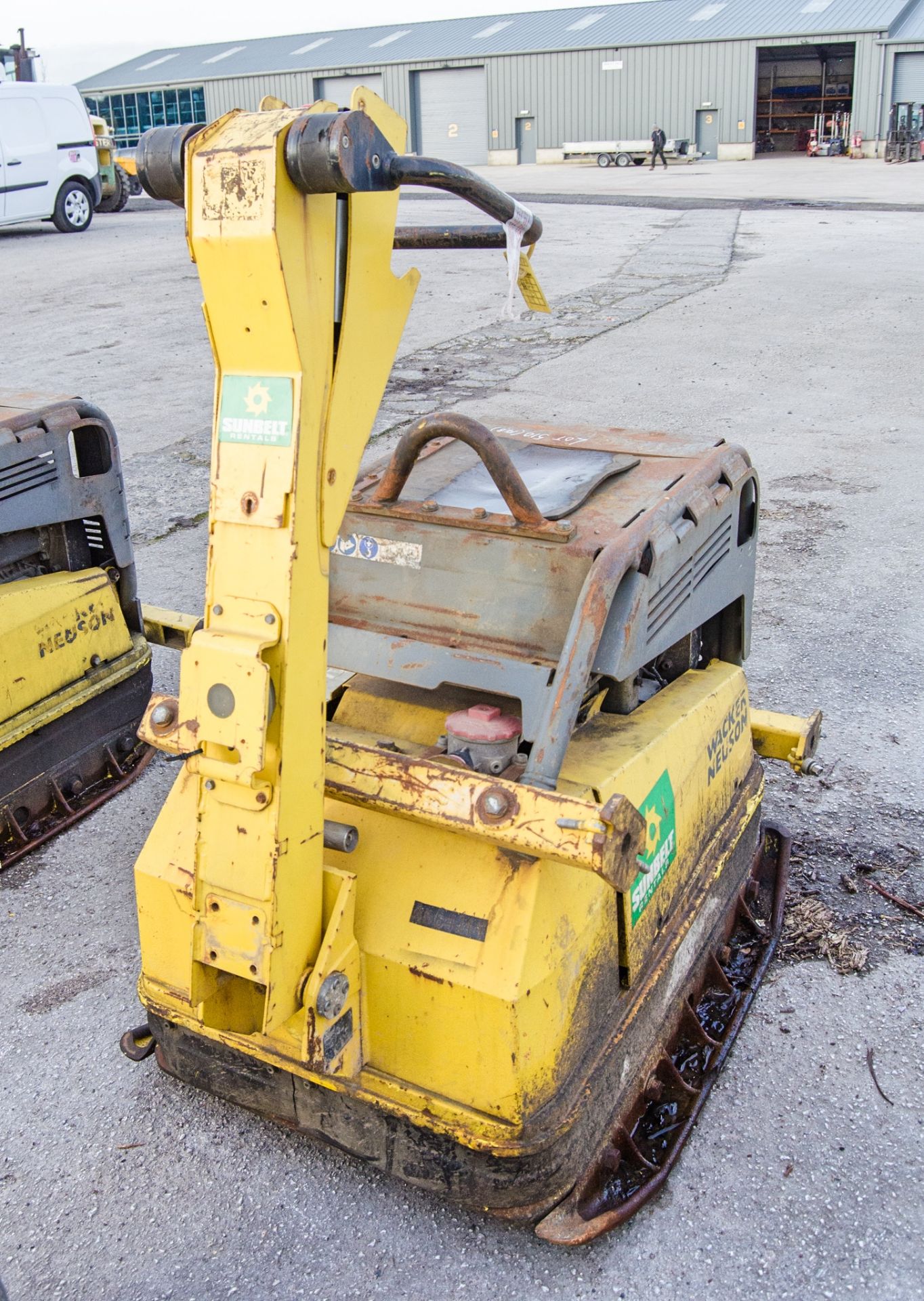 Wacker Neuson DPU100-70 diesel driven forward/reverse compactor plate A664144 - Image 2 of 3