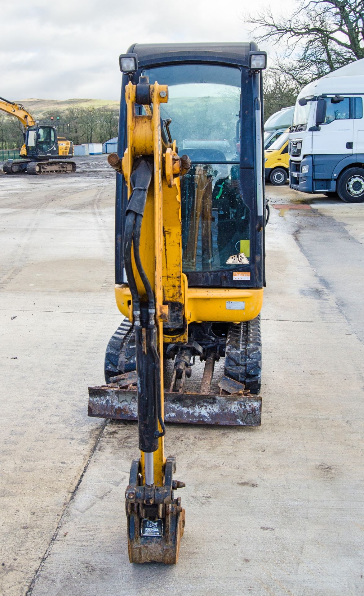 JCB 8018 CTS 1.5 tonne rubber tracked mini excavator Year: 2017 S/N: 2545640 Recorded Hours: 1679 - Image 5 of 26