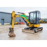 JCB 8025 ZTS 2.5 tonne rubber tracked mini excavator Year: 2015 S/N: 2226812 Recorded Hours: 2476