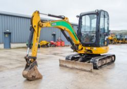JCB 8025 ZTS 2.5 tonne rubber tracked mini excavator Year: 2015 S/N: 2226812 Recorded Hours: 2476