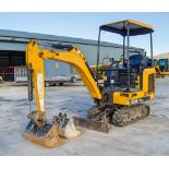 JCB 15 C-1 1.5 tonne rubber tracked mini excavator Year: 2019 S/N: 2710370 Recorded Hours: 783