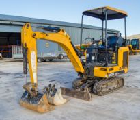 JCB 15 C-1 1.5 tonne rubber tracked mini excavator Year: 2019 S/N: 2710370 Recorded Hours: 783