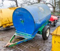 Trailer Engineering 2250 litre site tow bunded fuel bowser c/w manual pump, delivery hose and nozzle