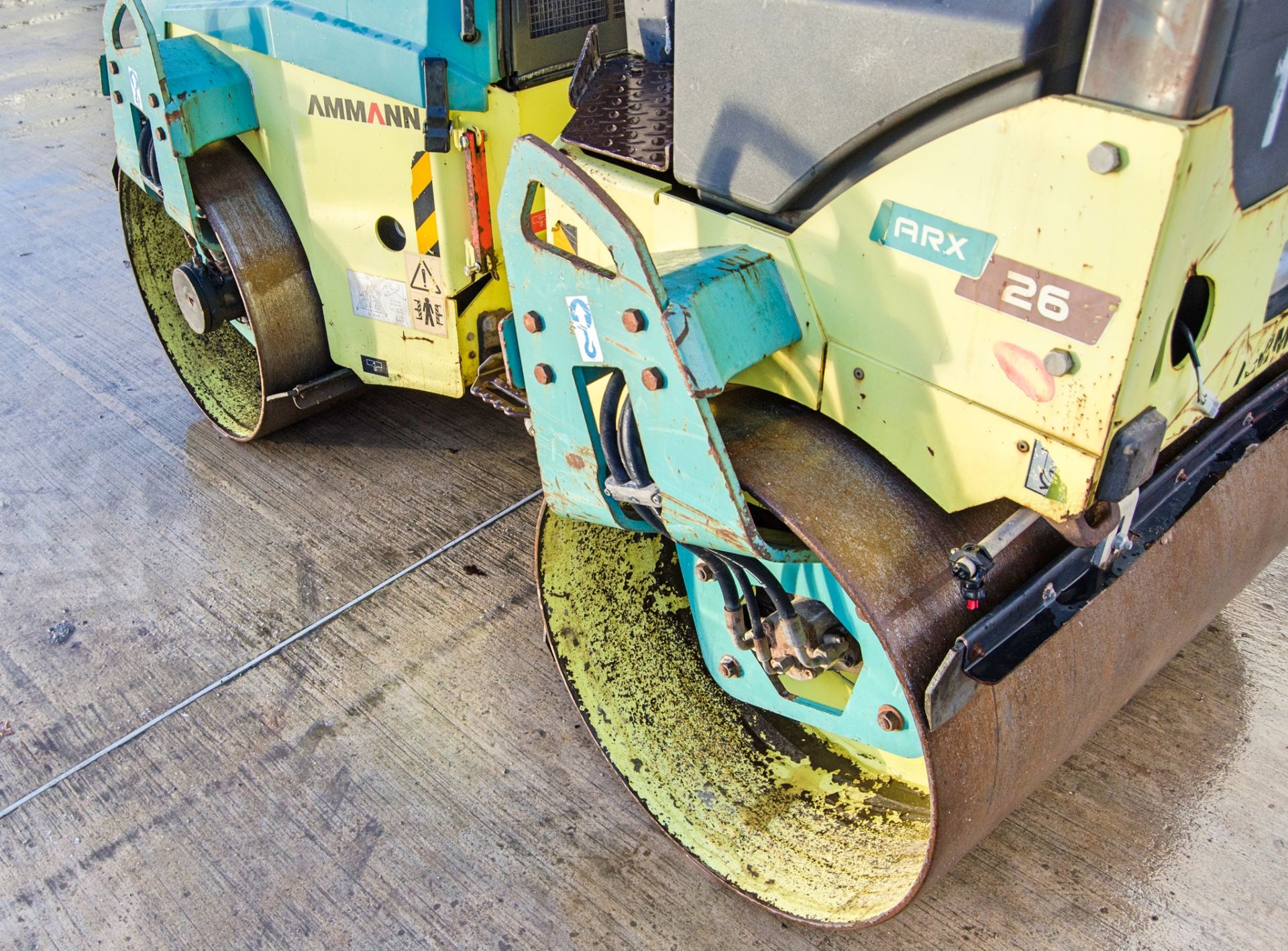 Ammann ARX26 double drum ride on roller Year: 2015 S/N: 6150026 Recorded Hours: 1351 1948 - Image 11 of 20