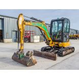 JCB 8030 ZTS 3 tonne rubber tracked excavator Year: 2014 S/N: 216955 Recorded Hours: 3452 blade,