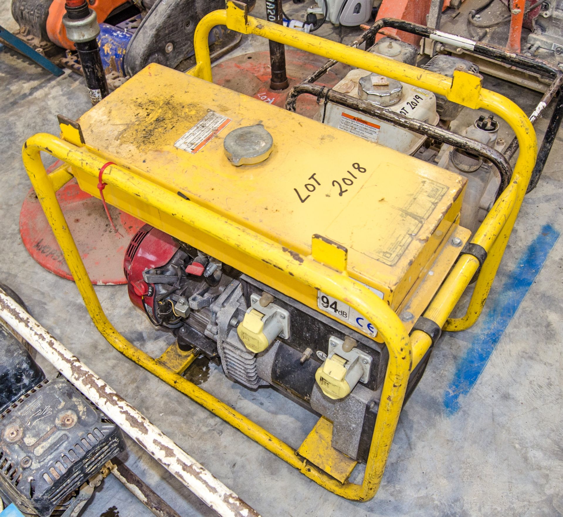 Stephill 2.7 kva petrol driven generator 1904STP108