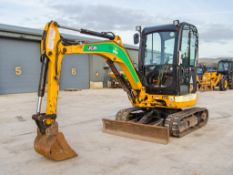 JCB 8025 ZTS 2.5 tonne rubber tracked mini excavator Year: 2017 S/N: 2227658 Recorded Hours: 2044