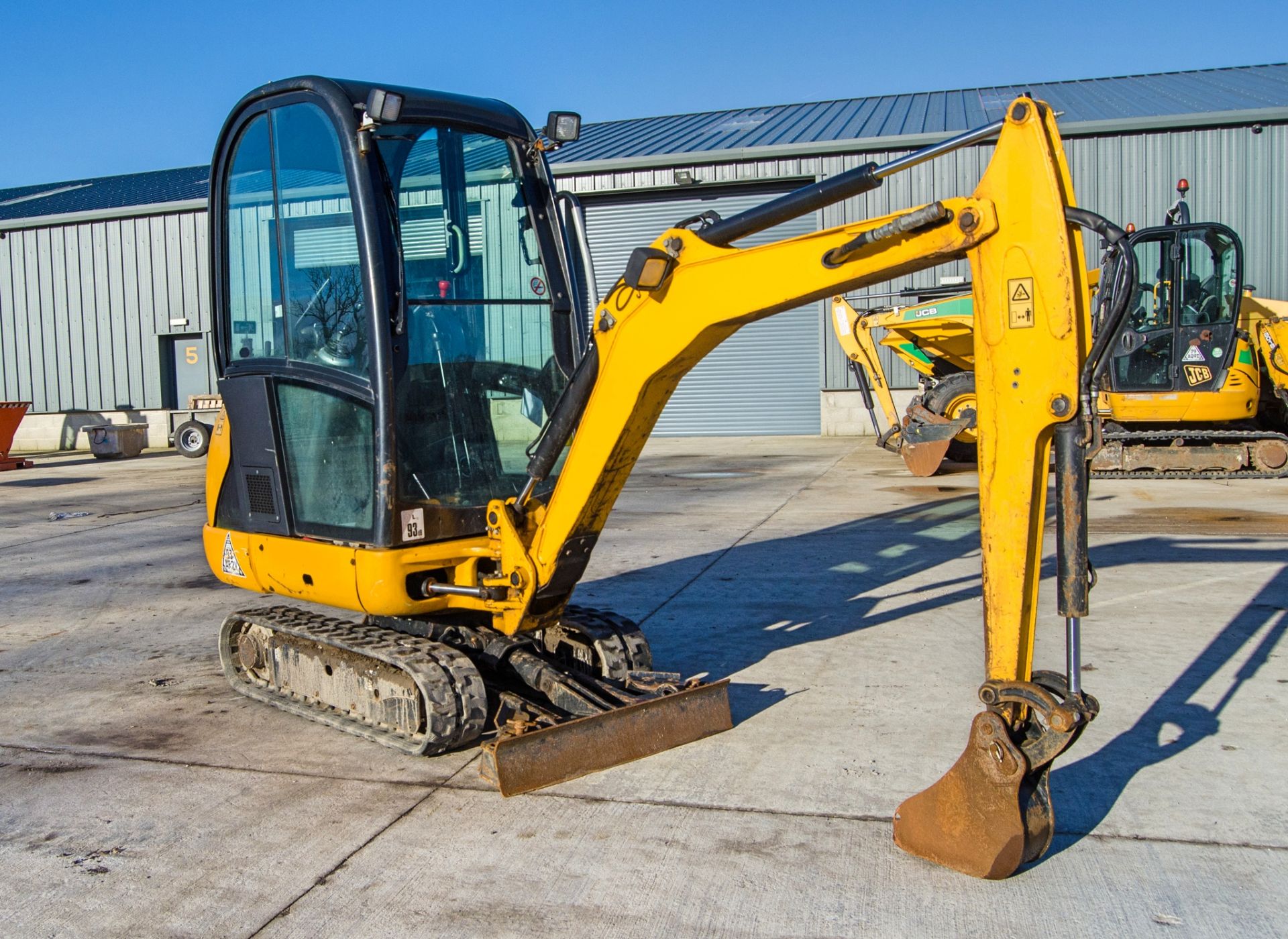 JCB 8018 CTS 1.5 tonne rubber tracked mini excavator Year: 2017 S/N: 2545635 Recorded Hours: 1385 - Image 2 of 26