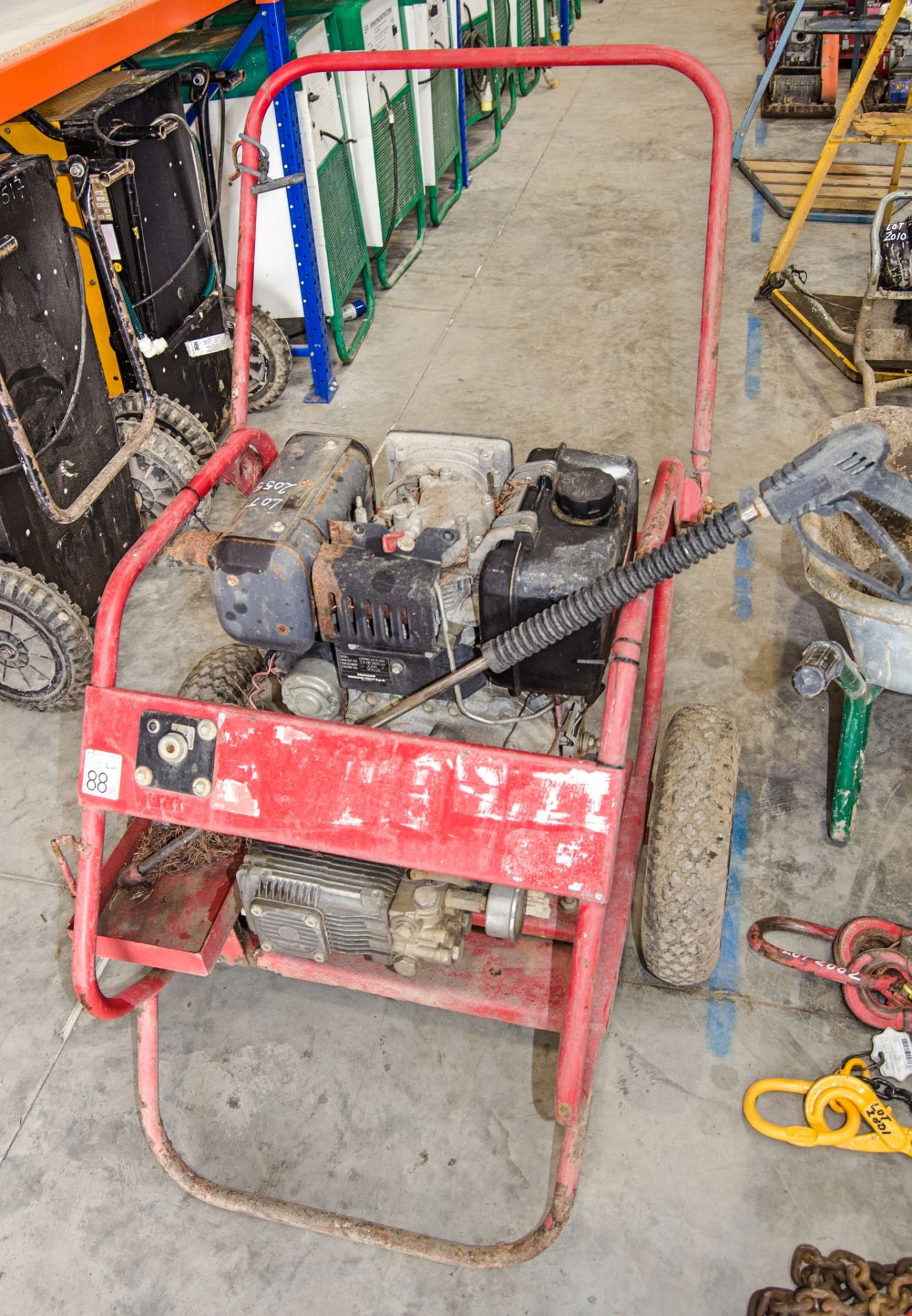 Demon diesel driven pressure washer