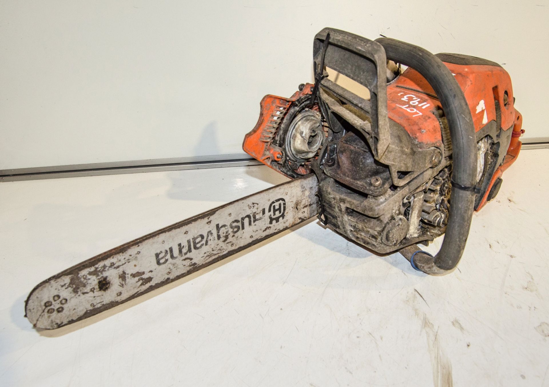 Husqvarna 545 petrol driven chainsaw ** No chain and pull cord assembly dismantled ** 20070206