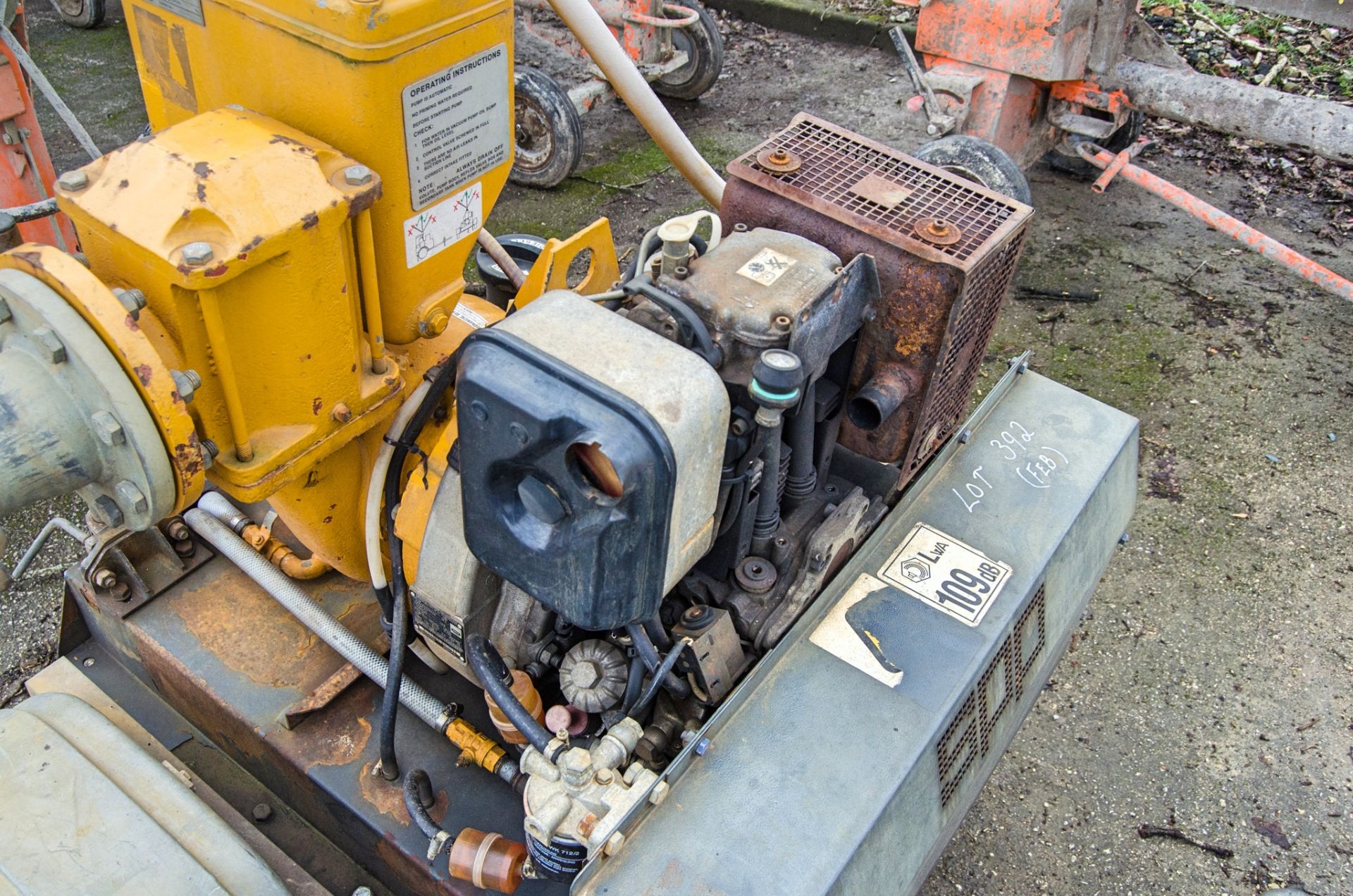 SPP ACE80RT diesel driven fast tow water pump S/N: 1522601/1A A687880 - Image 5 of 5