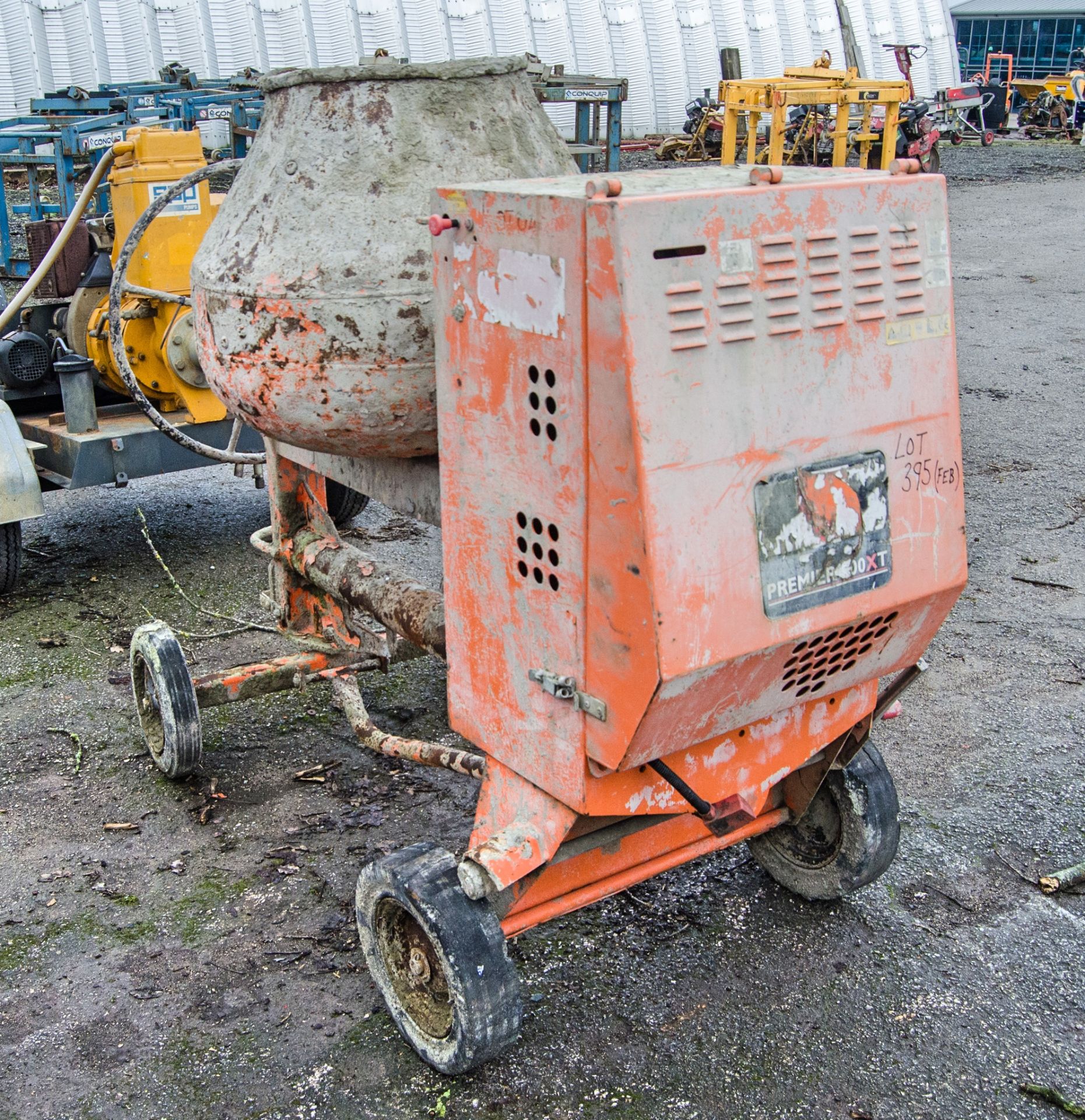 Belle Premier 100XT diesel driven site mixer 100T0401 - Image 2 of 3
