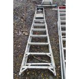 8 tread aluminium step ladder 33201564