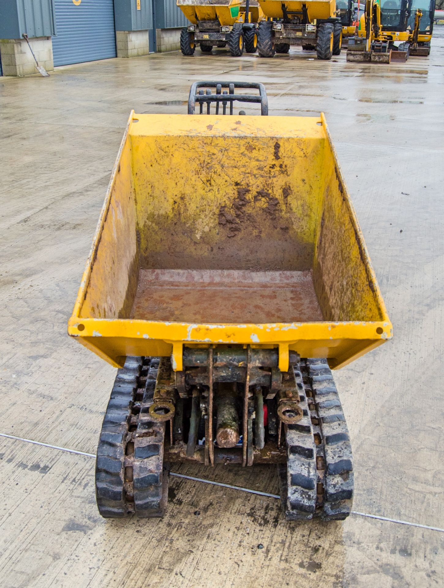 JCB Dumpster HTD5 500 kg diesel driven tracked walk behind dumper Year: 2010 S/N: 1360517 - Image 5 of 15