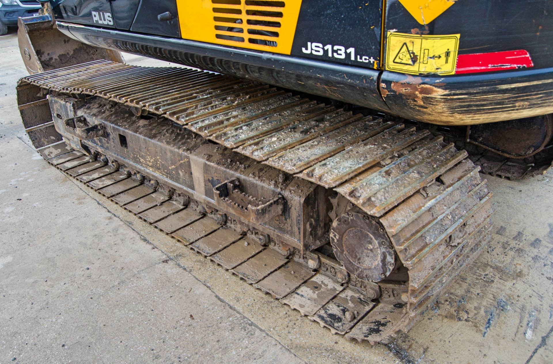 JCB JS131 LC+ 13 tonne steel tracked excavator Year: 2018 S/N: 2442347 Recorded Hours: 5575 piped. - Image 11 of 31