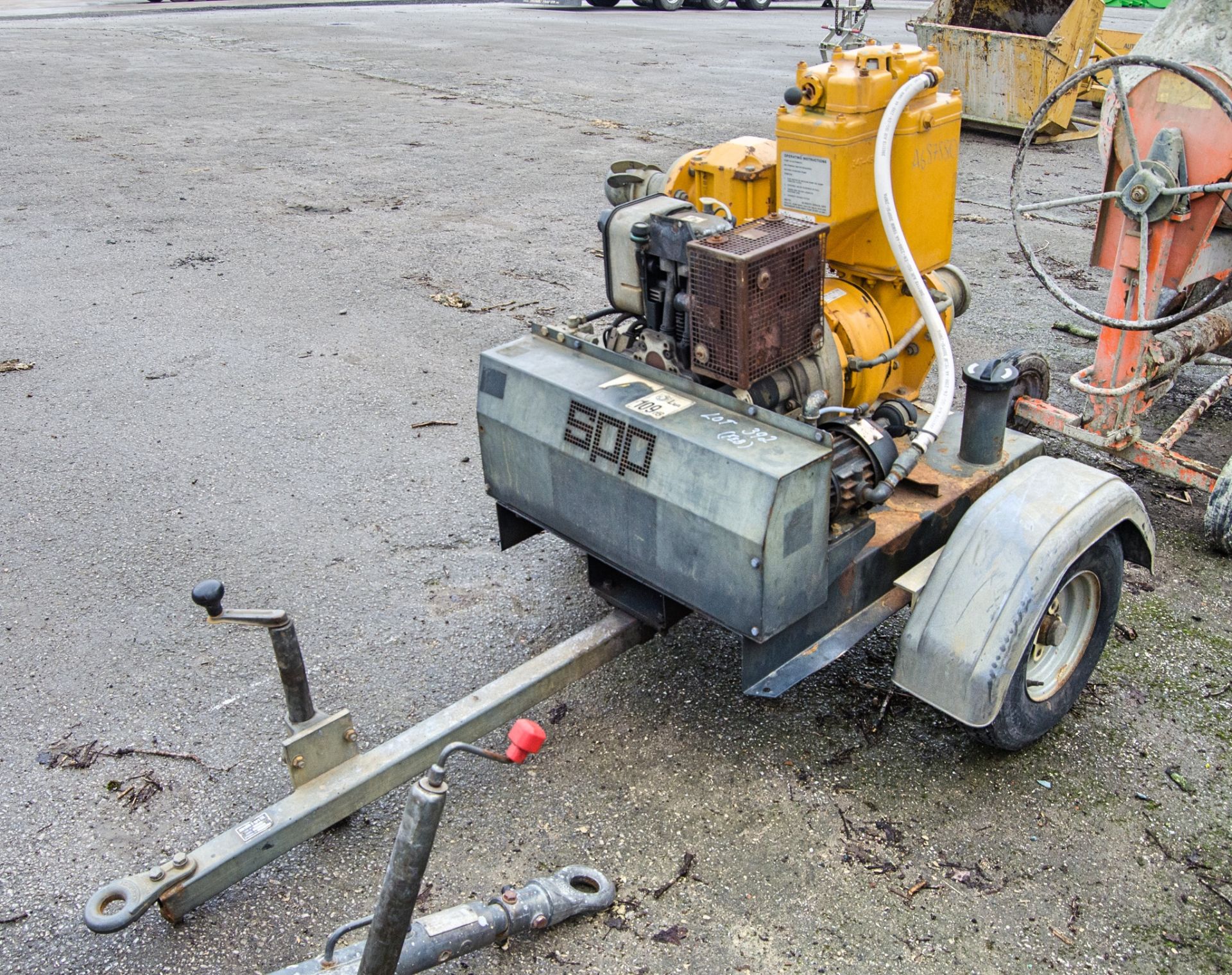 SPP ACE80RT diesel driven fast tow water pump S/N: 1522601/1A A687880