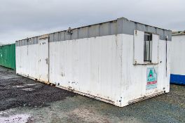 32ft x 10ft steel anti-vandal office site unit Comprising of: lobby area & 2 - offices A581030 ** No