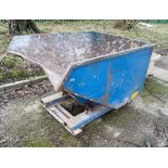 Conquip steel tipping skip LF07Z307