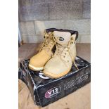 Pair of V12 work boots Size 6