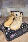 Pair of V12 work boots Size 6
