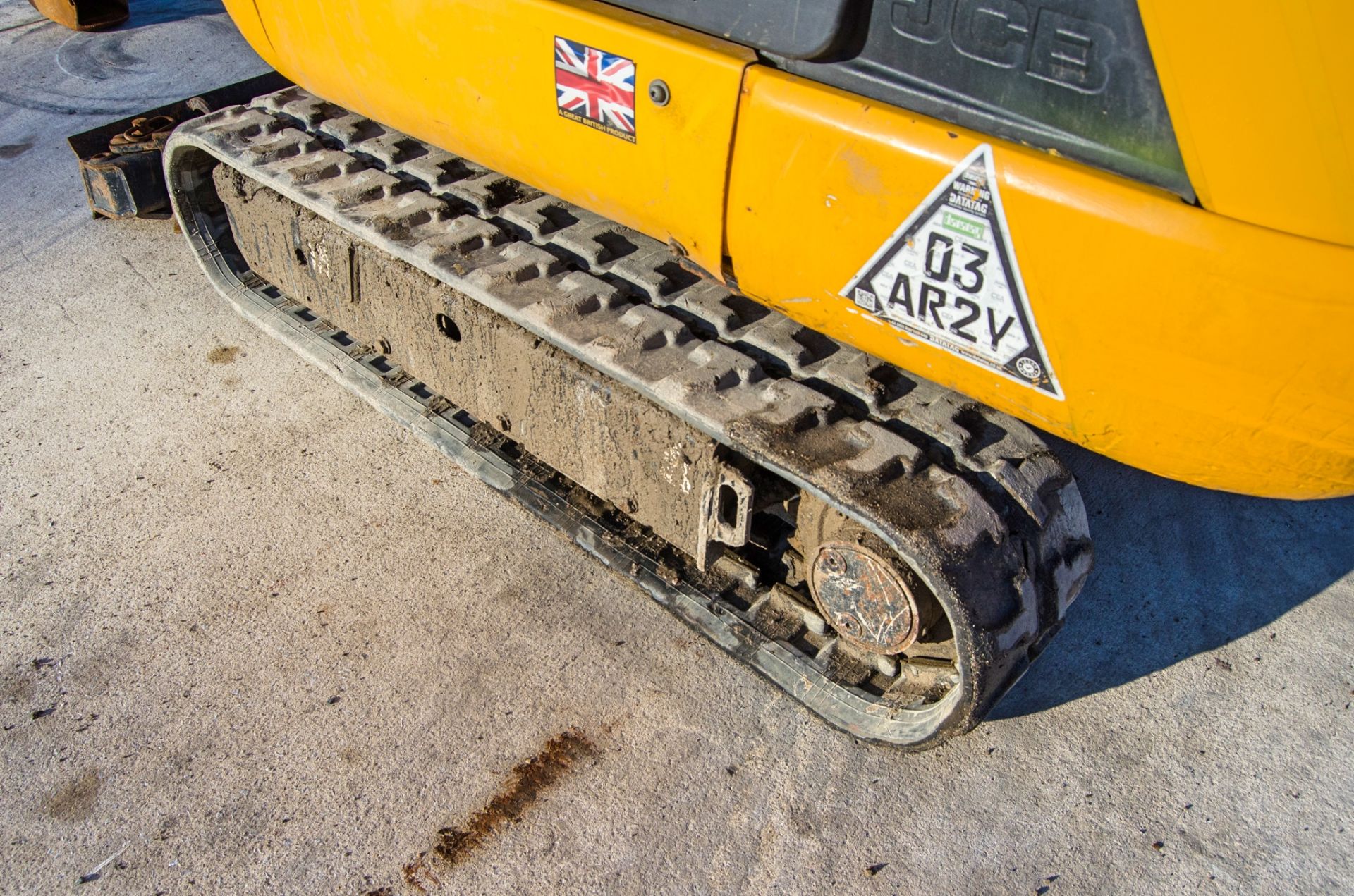 JCB 8018 CTS 1.5 tonne rubber tracked mini excavator Year: 2017 S/N: 2545635 Recorded Hours: 1385 - Image 9 of 26