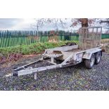 Indespension 8ft x 4ft tandem axle plant trailer S/N: 132675 A984336