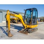 JCB 8018 CTS 1.5 tonne rubber tracked mini excavator Year: 2017 S/N: 2583538 Recorded Hours: 1950