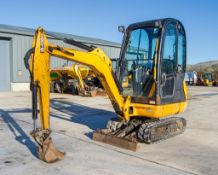 JCB 8018 CTS 1.5 tonne rubber tracked mini excavator Year: 2017 S/N: 2583538 Recorded Hours: 1950