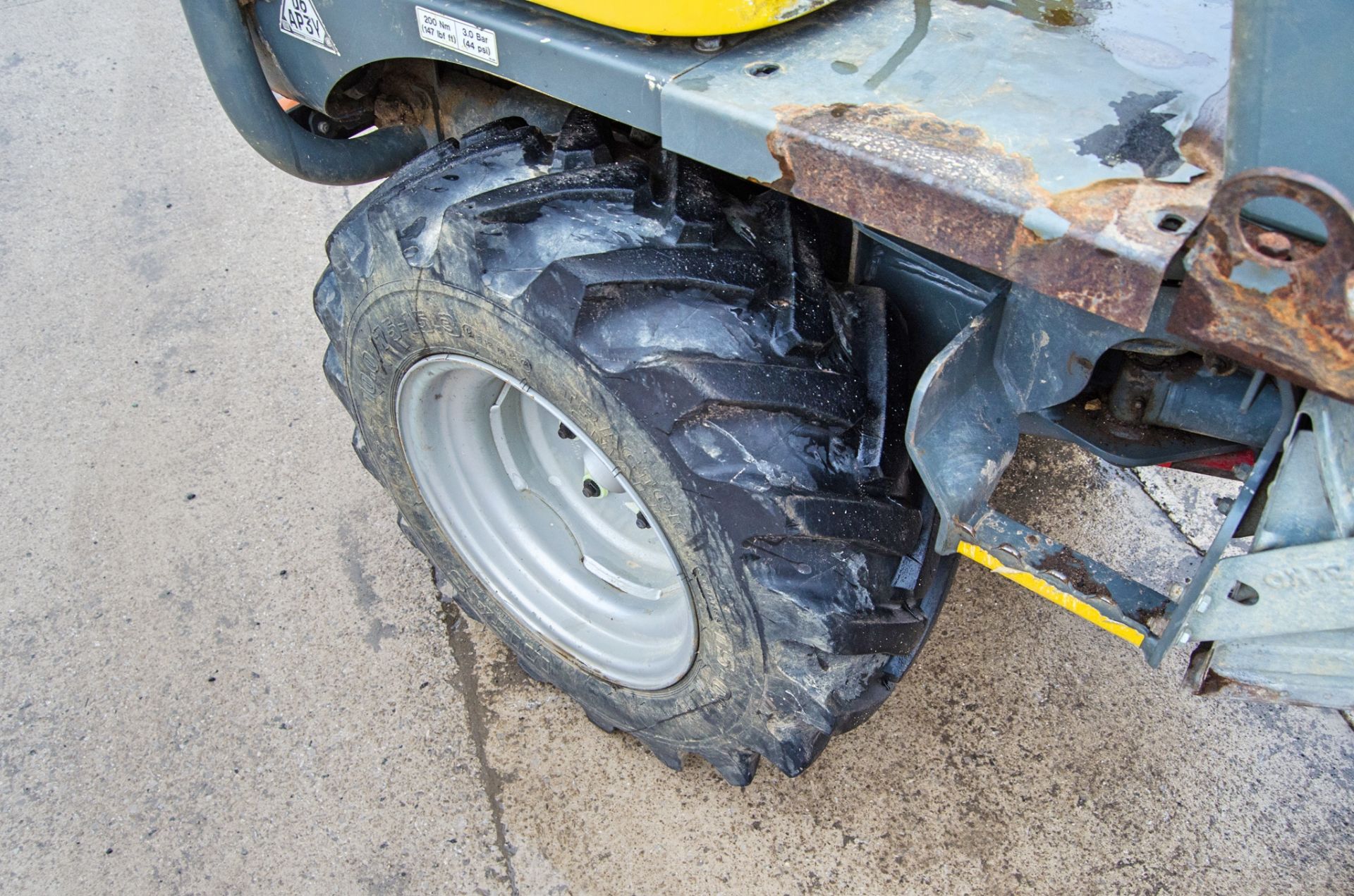 Wacker Neuson 1001 1 tonne hi-tip dumper Year: 2016 S/N: VPAL00697 Recorded Hours: 1272 A742193 - Image 15 of 22