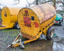 Trailer Engineering 2140 litre site tow bunded fuel bowser ** Access flap locked ** 1460