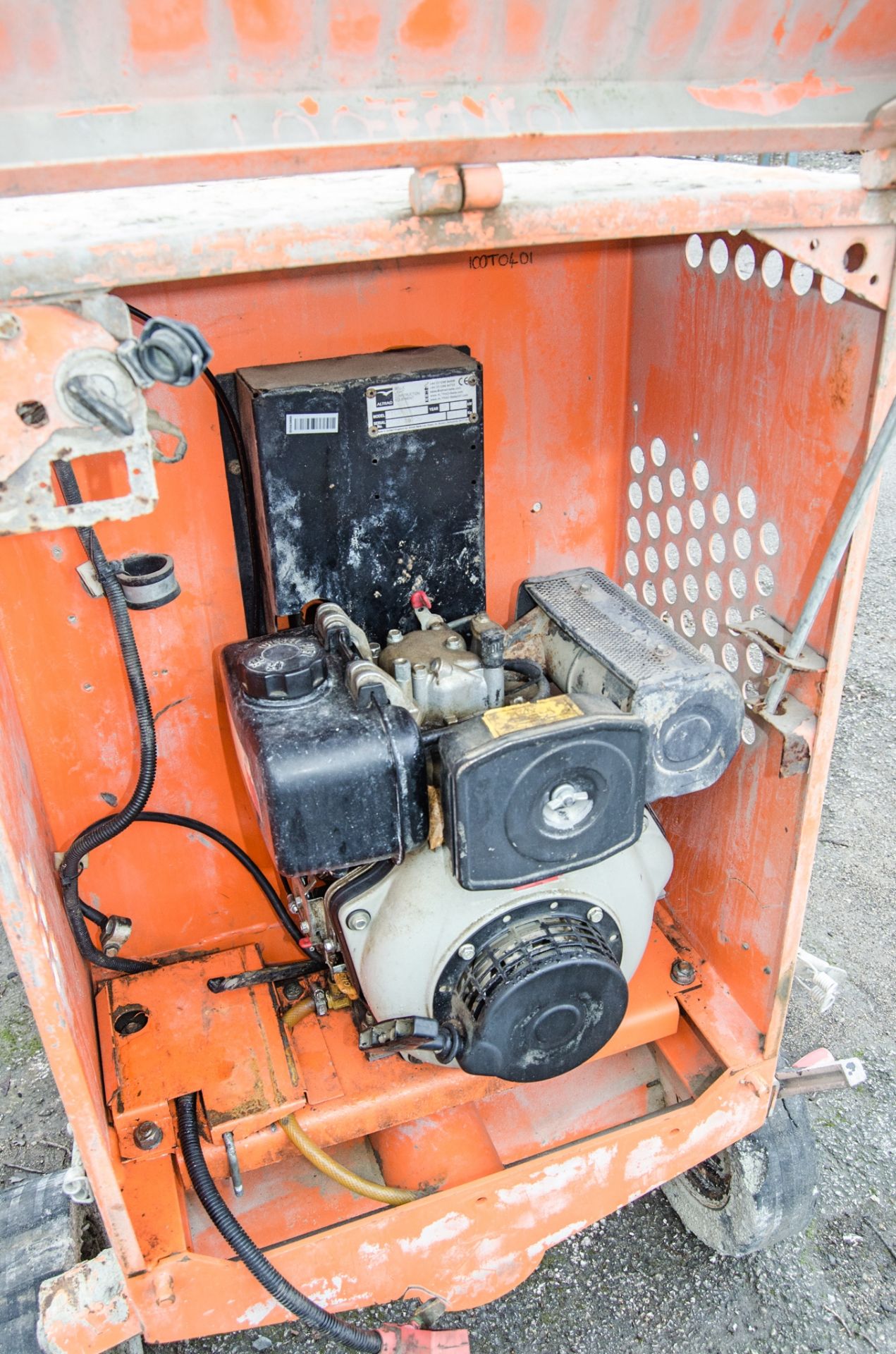 Belle Premier 100XT diesel driven site mixer 100T0401 - Image 3 of 3