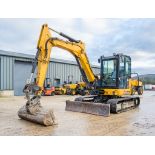 JCB 85 Z-1 ECO 8.5 tonne rubber tracked excavator Year: 2017 S/N: 2501060 Recorded Hours: 4788