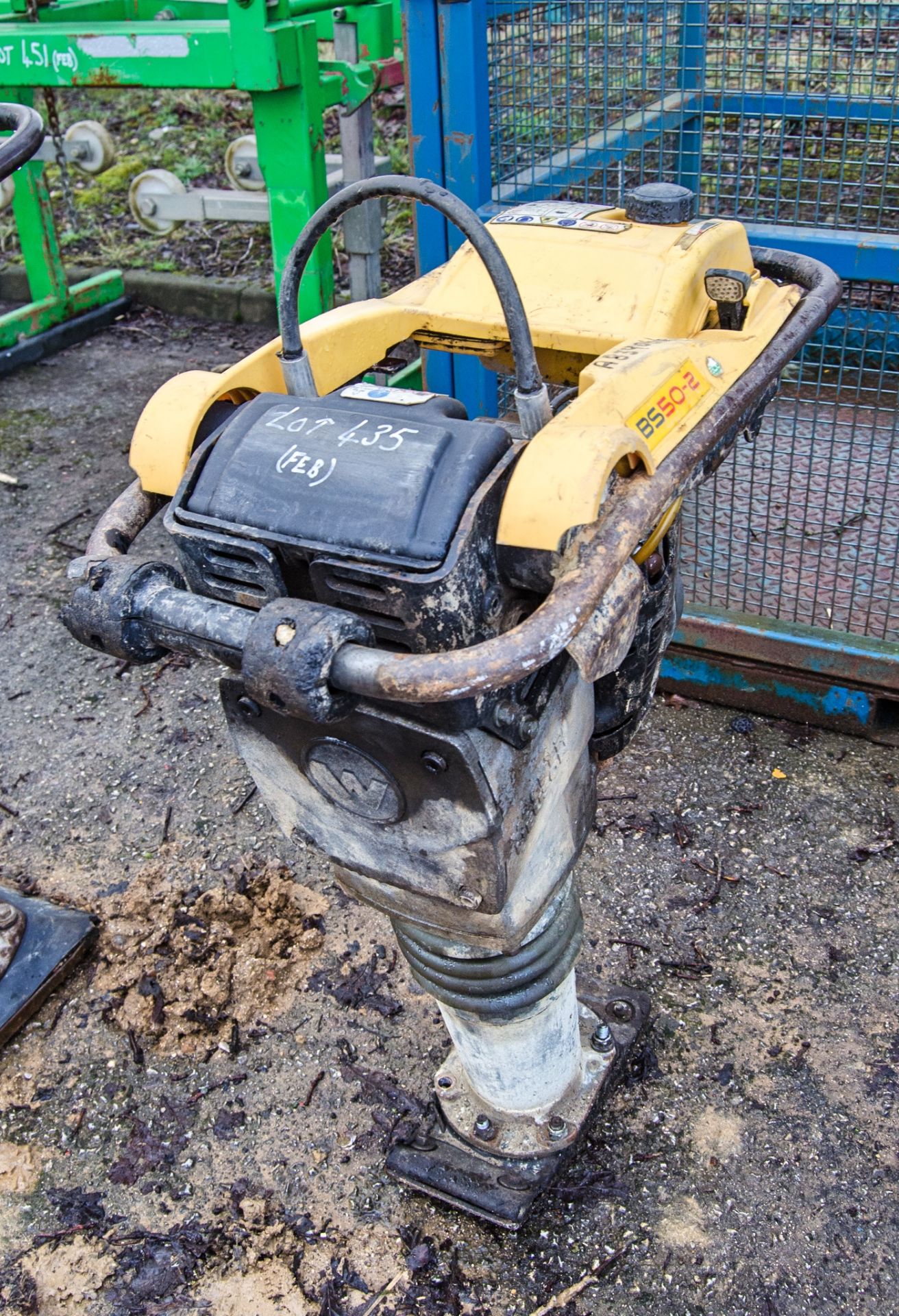 Wacker Neuson BS50-2 petrol driven trench rammer A839066