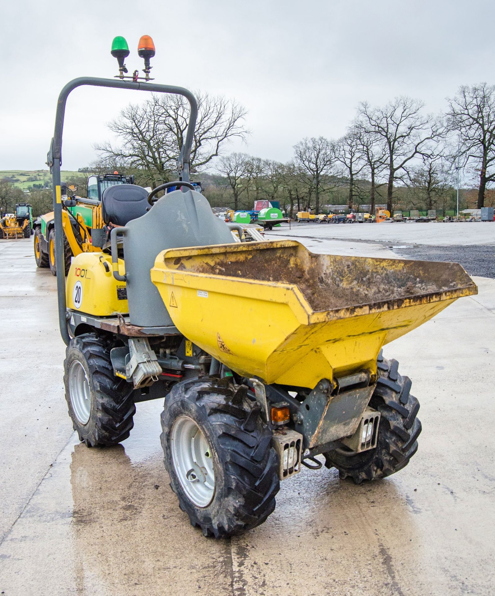 Wacker Neuson 1001 1 tonne hi-tip dumper Year: 2016 S/N: VPAL00697 Recorded Hours: 1272 A742193 - Image 2 of 22