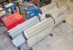 5 - 240v electric radiators ** All damaged **