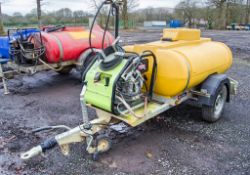 Trailer Engineering diesel driven fast tow pressure washer bowser c/w hose & lance
