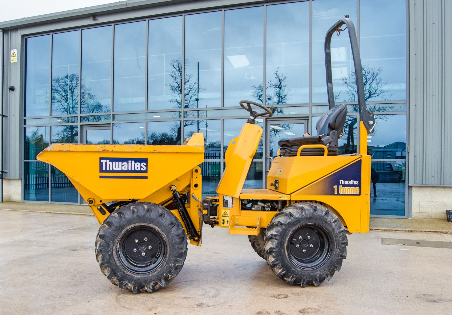 Thwaites 1 tonne hi-tip dumper Year: 2021 S/N: 210F616 Recorded Hours: 389 - Image 8 of 22