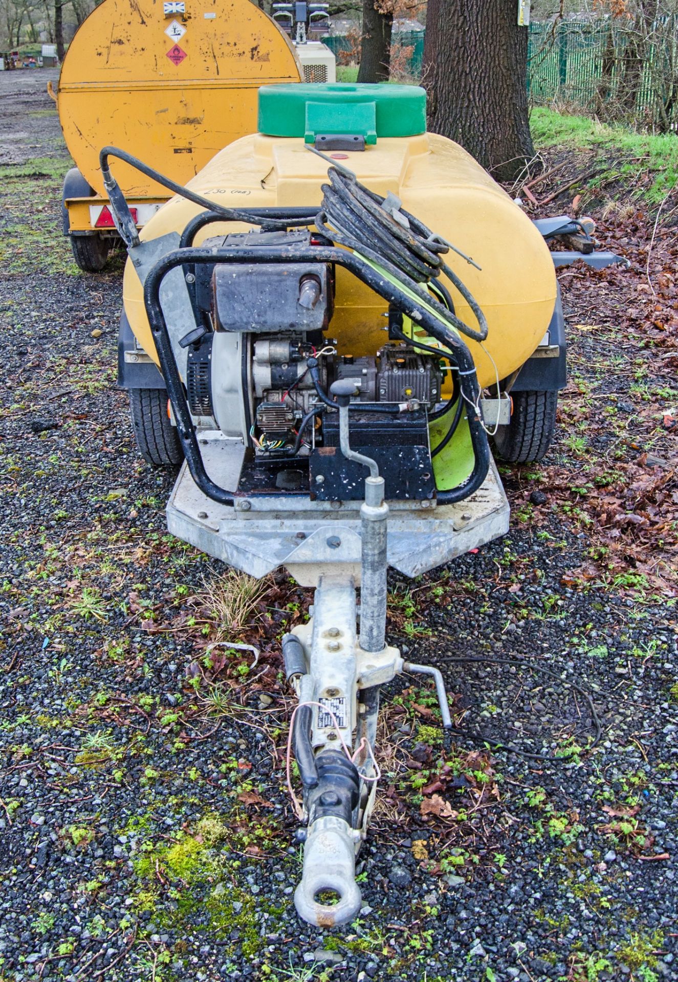 Trailer Engineering diesel driven fast tow pressure washer bowser c/w hose and lance A957630 - Image 5 of 7