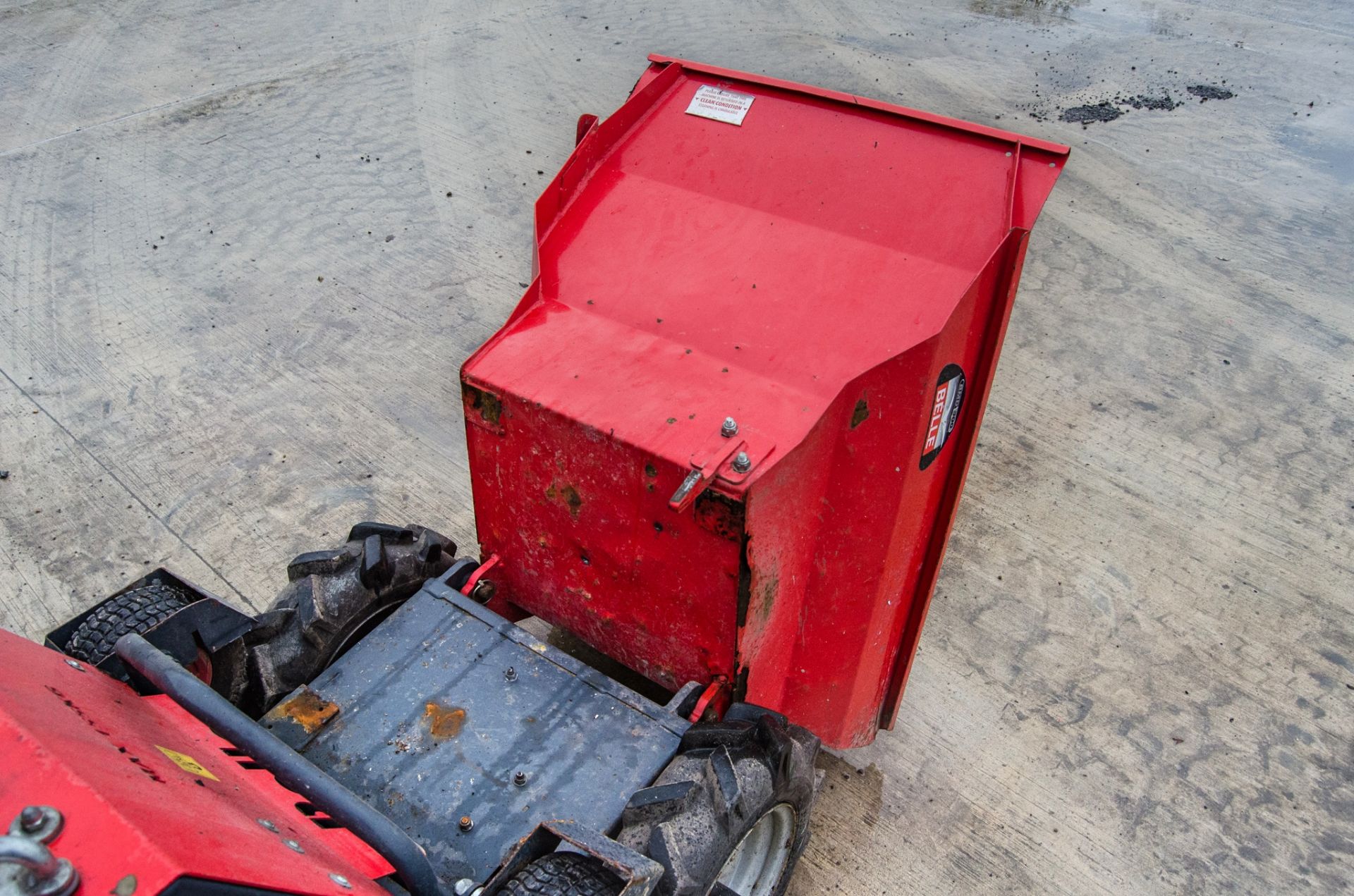 Belle BMD 300 petrol driven walk behind dumper Year: 2015 S/N: BMD25147162 BEL0944 - Image 10 of 12