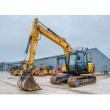 JCB JS131 LC+ 13 tonne steel tracked excavator Year: 2018 S/N: 2442347 Recorded Hours: 5575 piped.