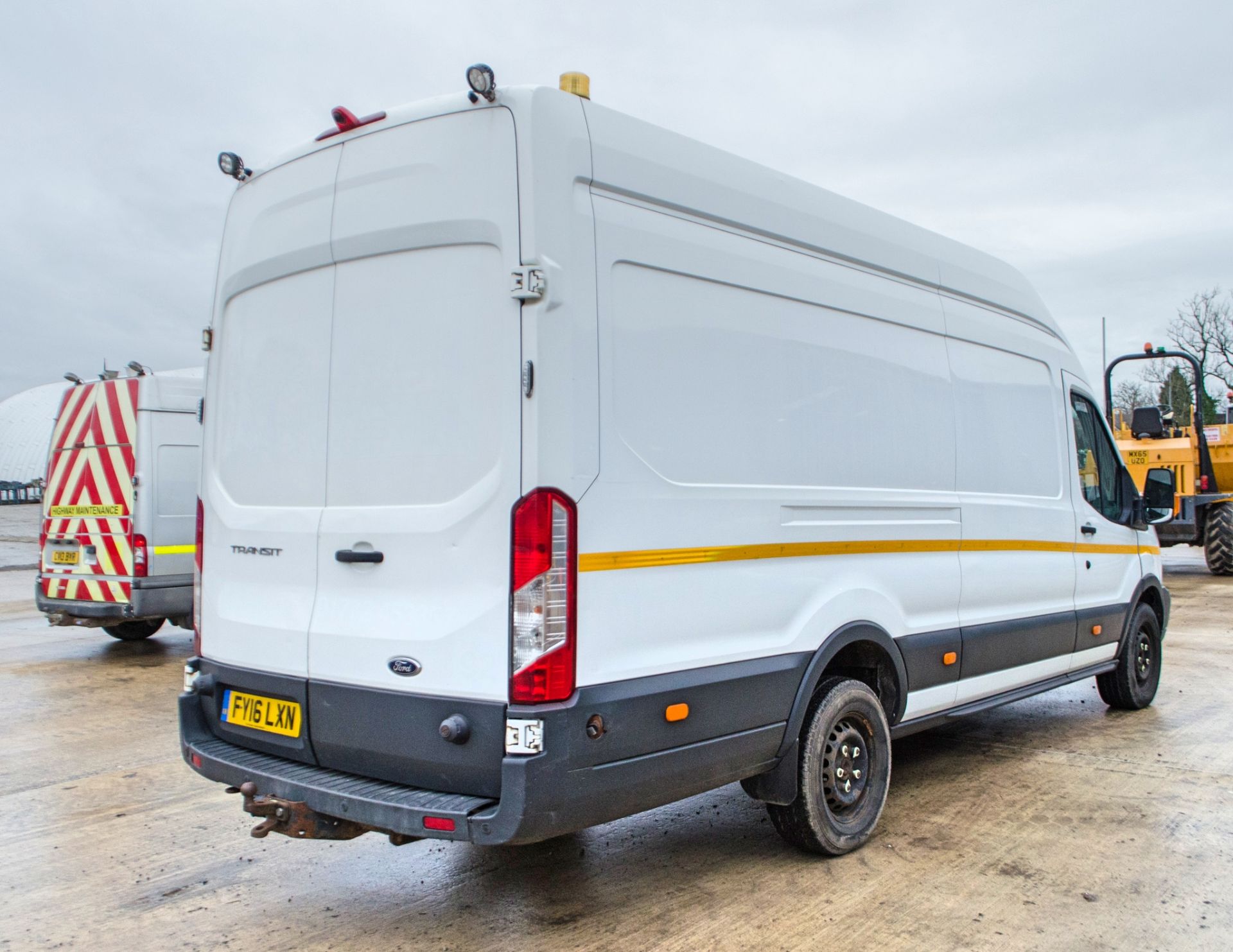 Ford Transit 350 2198cc diesel RWD LWB 6 speed manual panel van Registration Number: FY16 LXN Date - Image 3 of 28