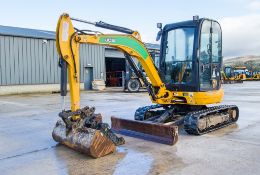 JCB 8030 3 tonne rubber tracked excavator Year: 2017 S/N: 2432696 Recorded Hours: 2867 c/w V5C